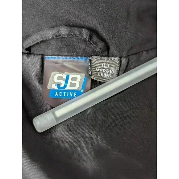 SJB Active Women's Large Black Full Zip Quilted Outerwear Vest Double Pockets - Picture 7 of 8